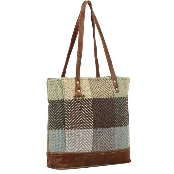 NWT Myra blocks blend tote bag - Picture 1 of 10